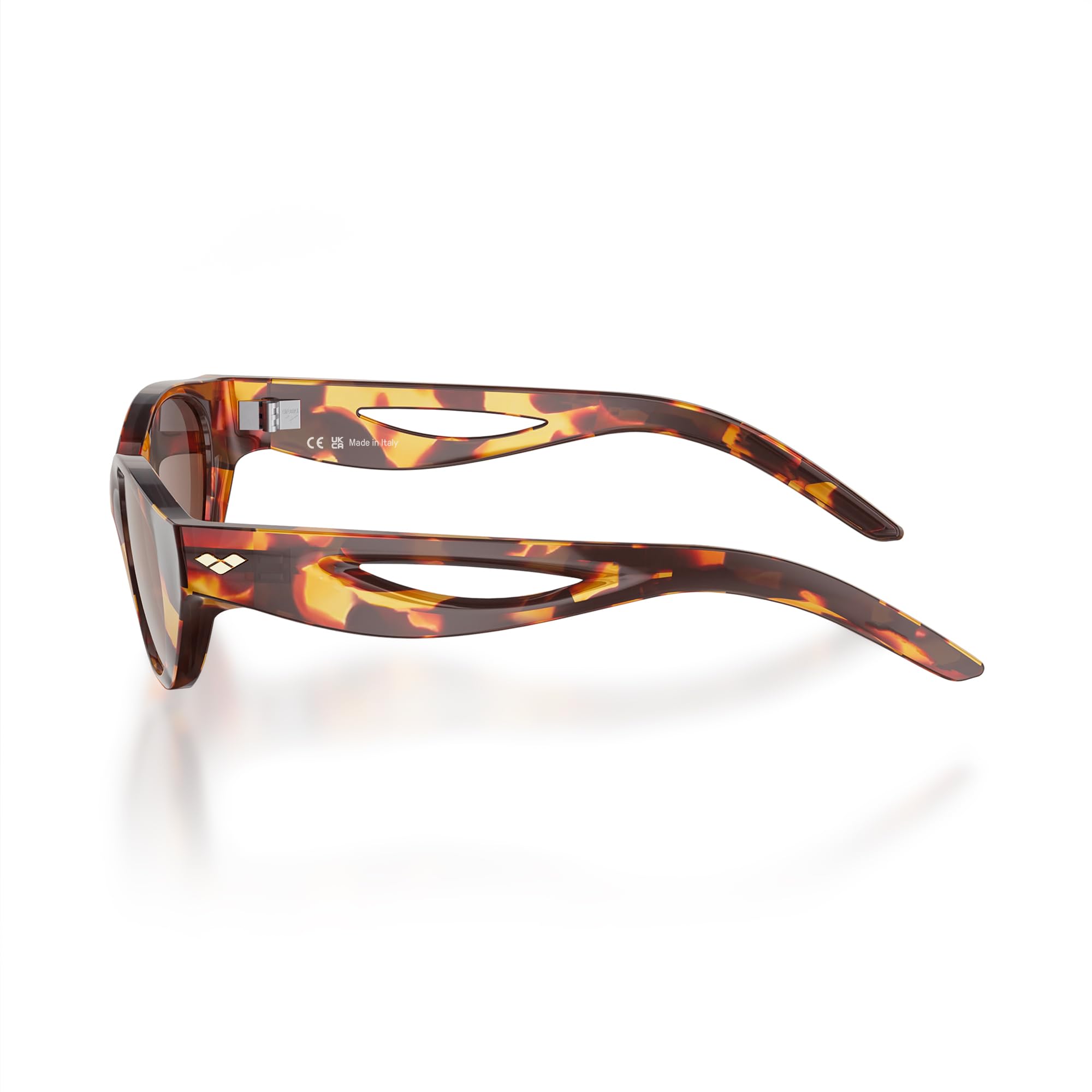 ARENA SIRENA Polaryzowane Okulary przeciwsłoneczne lifestyle, lekka oprawka, odporne na uderzenia, z ochroną UV, hydrofobową i antystatyczną powłoką, klasa optyczna 3, Made in Italy.