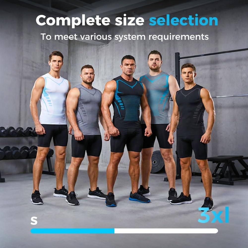 V Boost V2.0 Compression Shaping Shirt Tank Men Feel the Power of Confidence, Energy & Strength