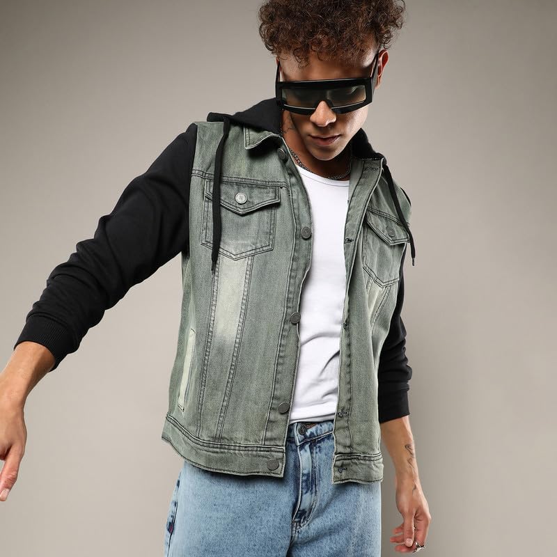 Image of CAHOOT Men's Fur-Lined Suede Bomber Jacket For Casual Wear | High Neck | Long Sleeve | Zipper Closure | Jacket Crafted With Comfort Wear For Everyday Wear