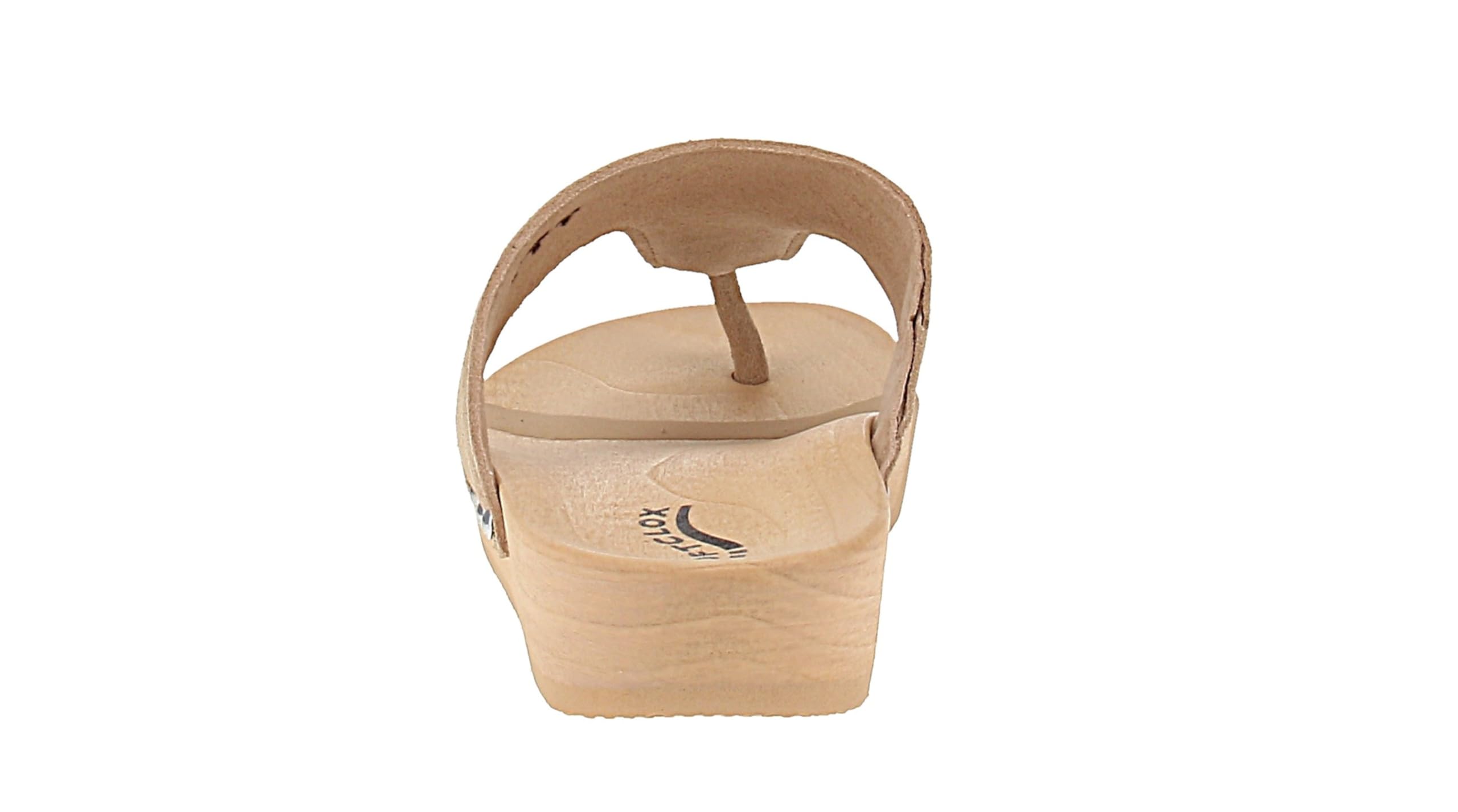 Softclox S3296 Lola Kaschmir - Damen Pantolette - 34-Taupe