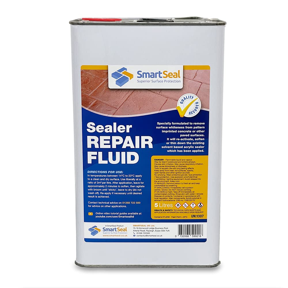 Buy Smartseal Sealer Repair Fluid 5L removes surface whiteness on