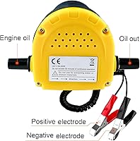 Vista 3 de Bomba extractora de aceite de 3ª generación, bomba de transferencia de 12 V 60 W para aceite de motor de automóviles, motocicletas y barcos