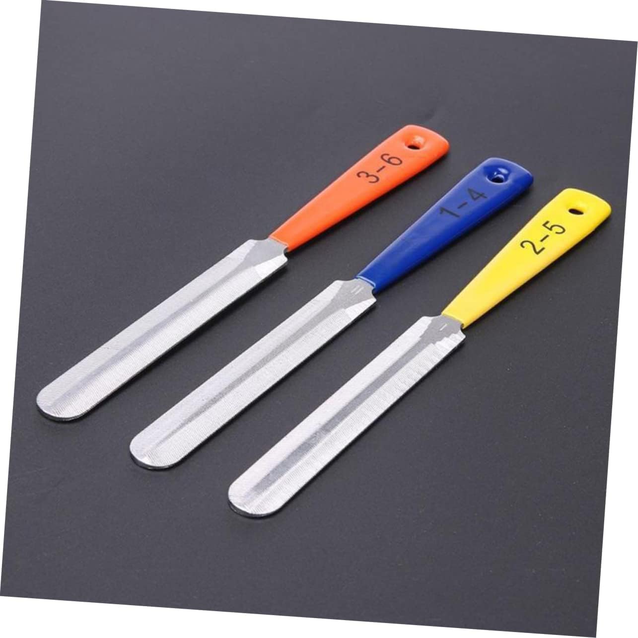 Mikinona 1 Set Guitar Nut File Instrument Modifying Luthier Tool for Ukulele Mandolin Guitar Bass Banjo String Instruments