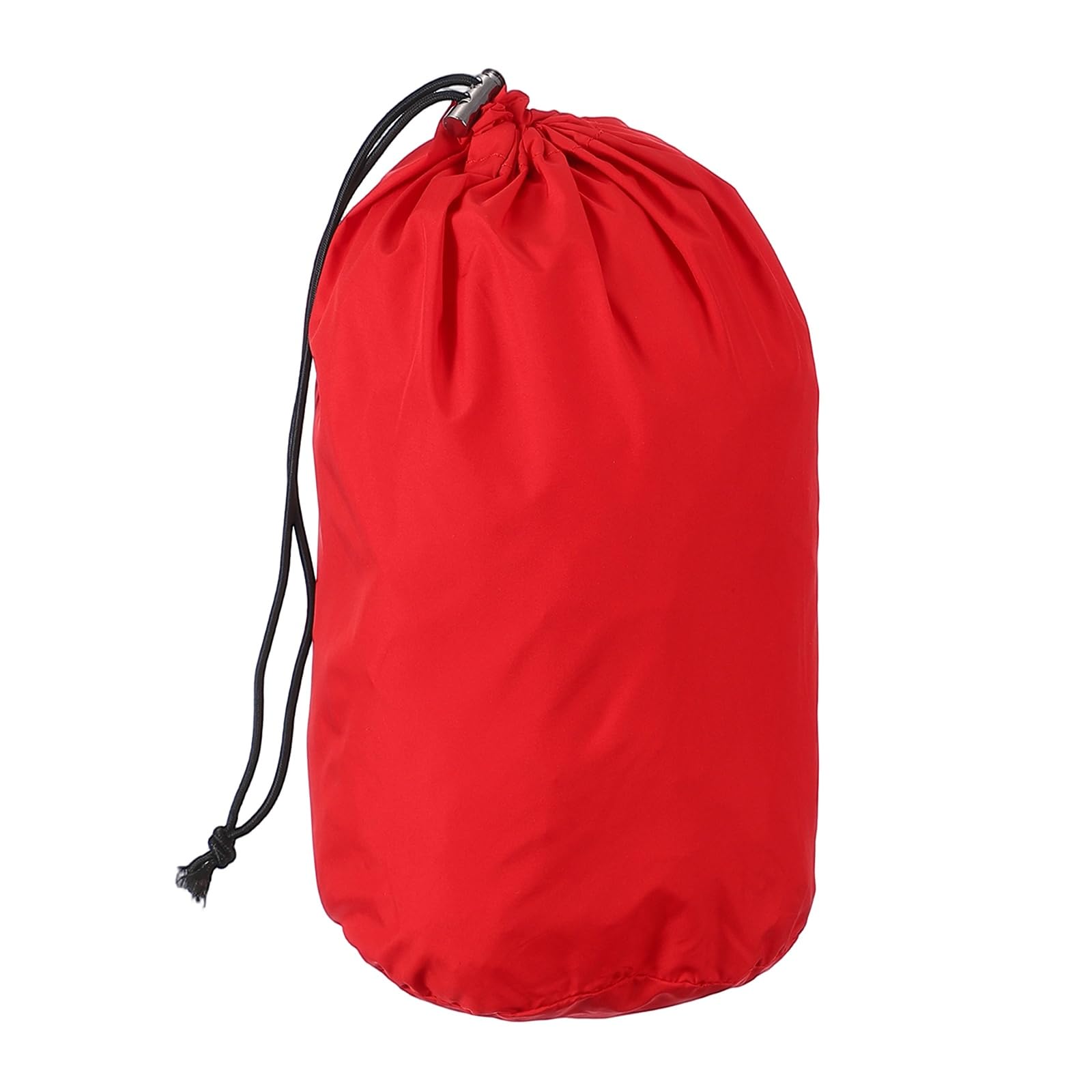 YELARXI Stuff Sack, Sleeping Bag Storage Sack, Waterproof Outdoor Storage Ultralight Portable Drawstring Storage Bag - Fitting for (Camping/Backpacking/Traveling/Hiking) 5 x 10 In & Red