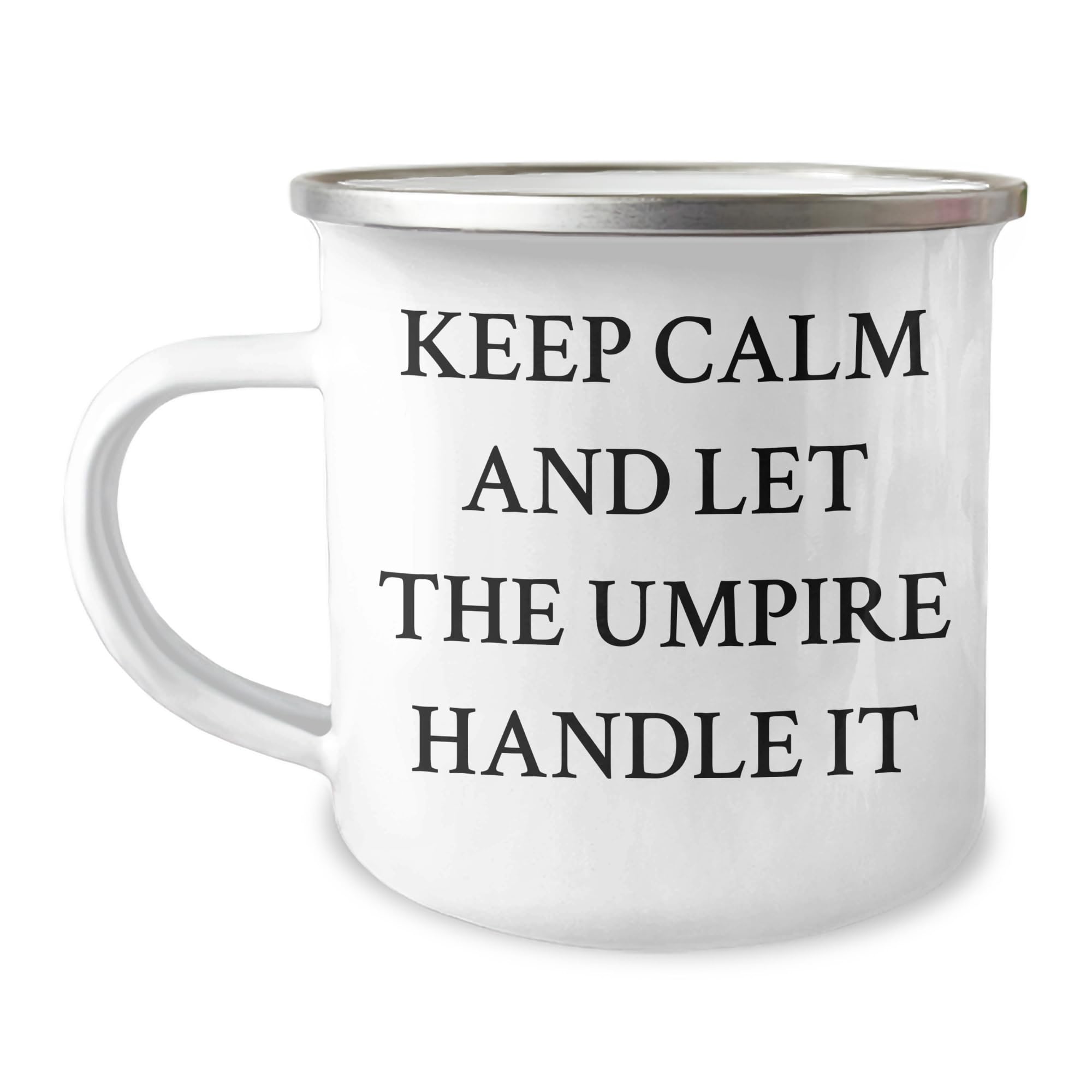 Umpire Handle Gift for Men from Friends Graduation Unique Umpire Camping Mug