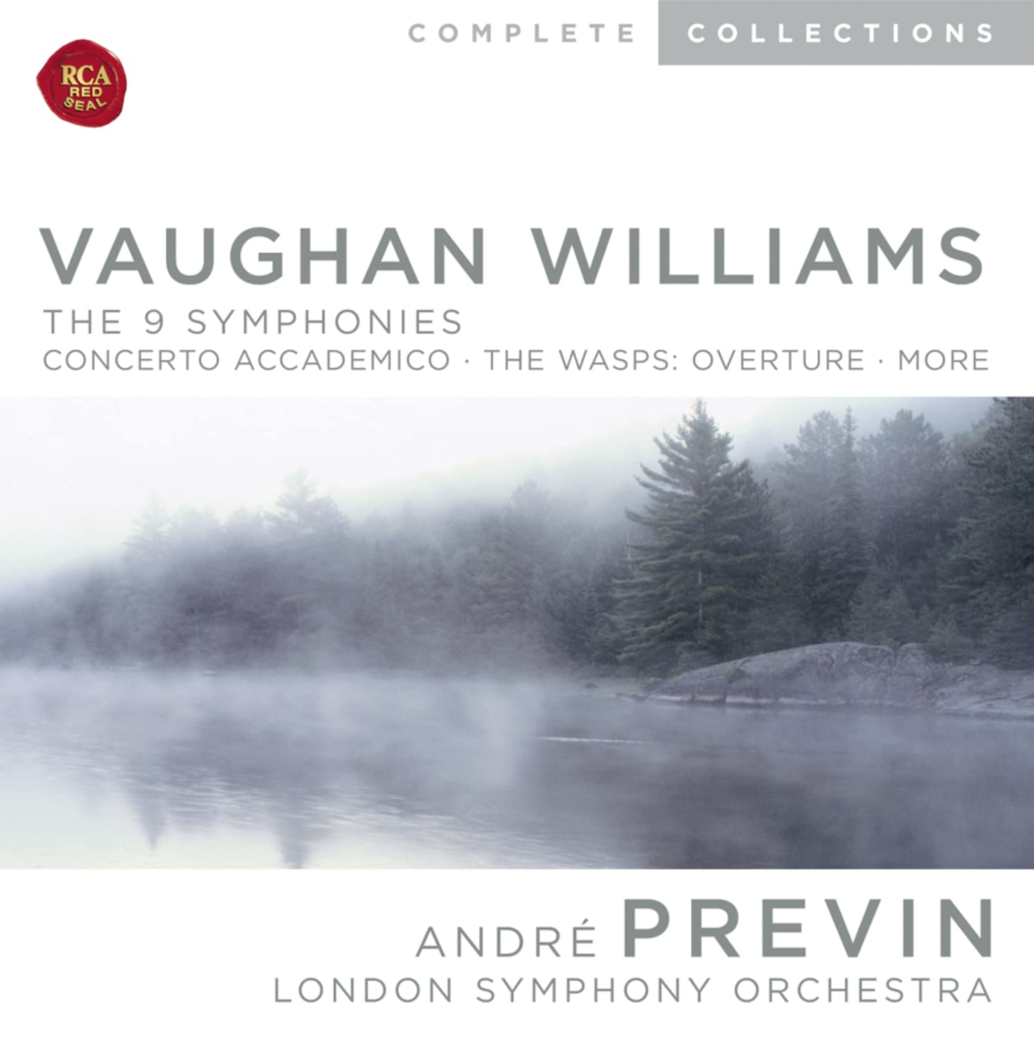Williams 9 Symphonies Ralph Vaughan Williams, Andre Previn, London