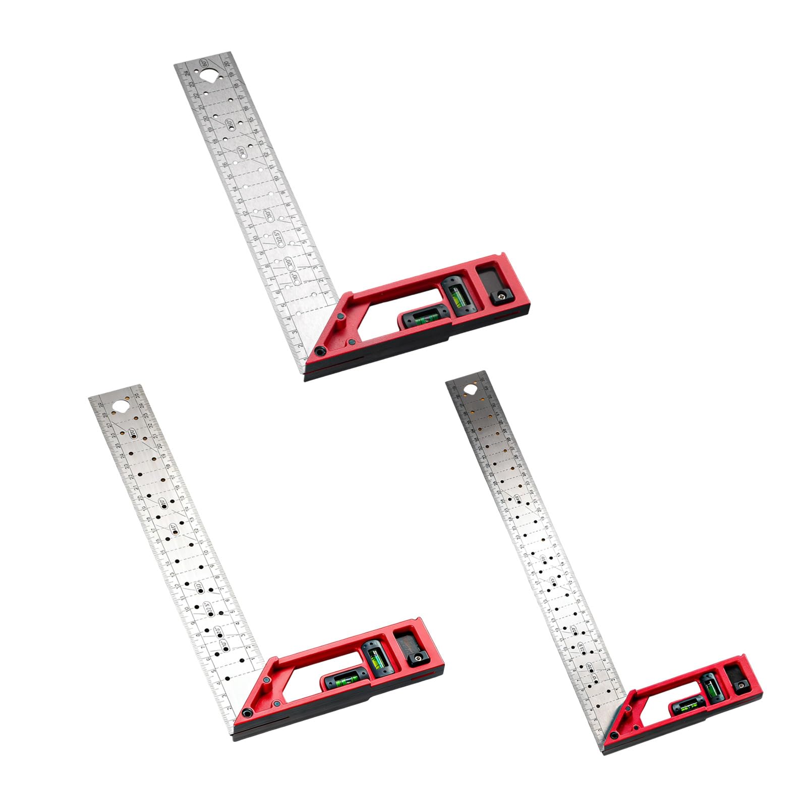 Strumento layout carpenteria accurato, multiplo, 250MM