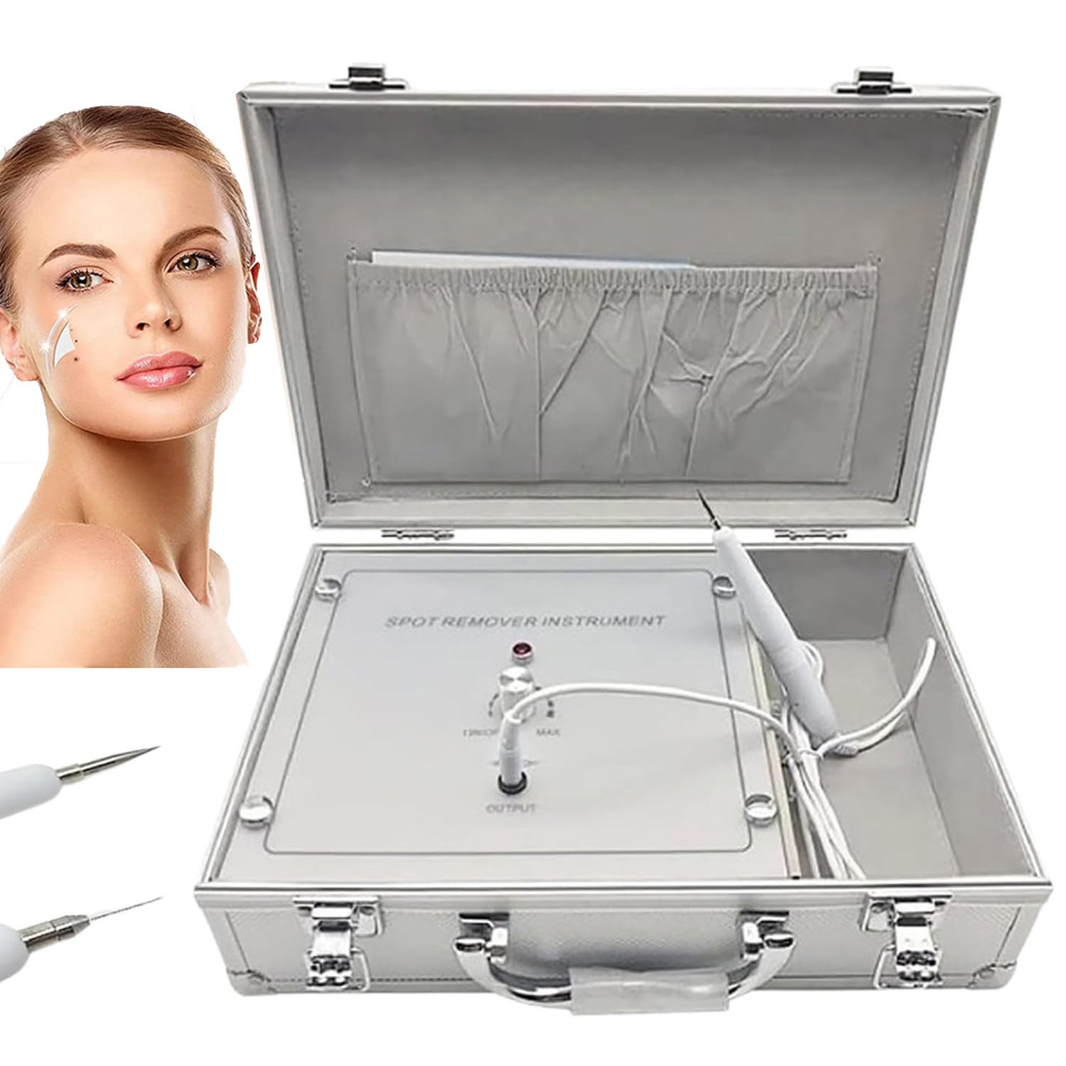 Lápiz De Plasma Láser De 10 Niveles, Lápiz Electrónico para Eliminar Lunares Y Tatuajes, Herramienta De Belleza para El Cuidado Facial, para Eliminar Manchas Oscuras, Pecas, Nevos Y Verrugas