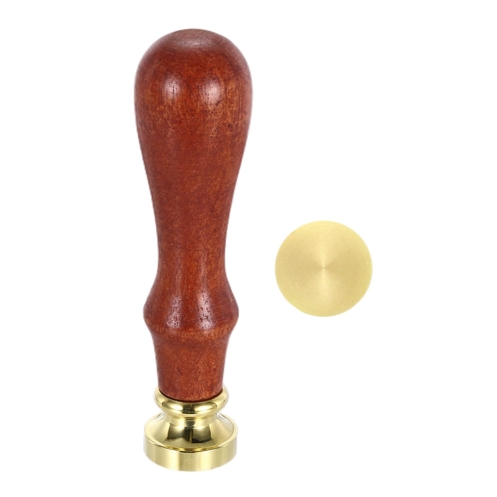 PATIKIL 20mm Round Blank Wax Seal Stamp