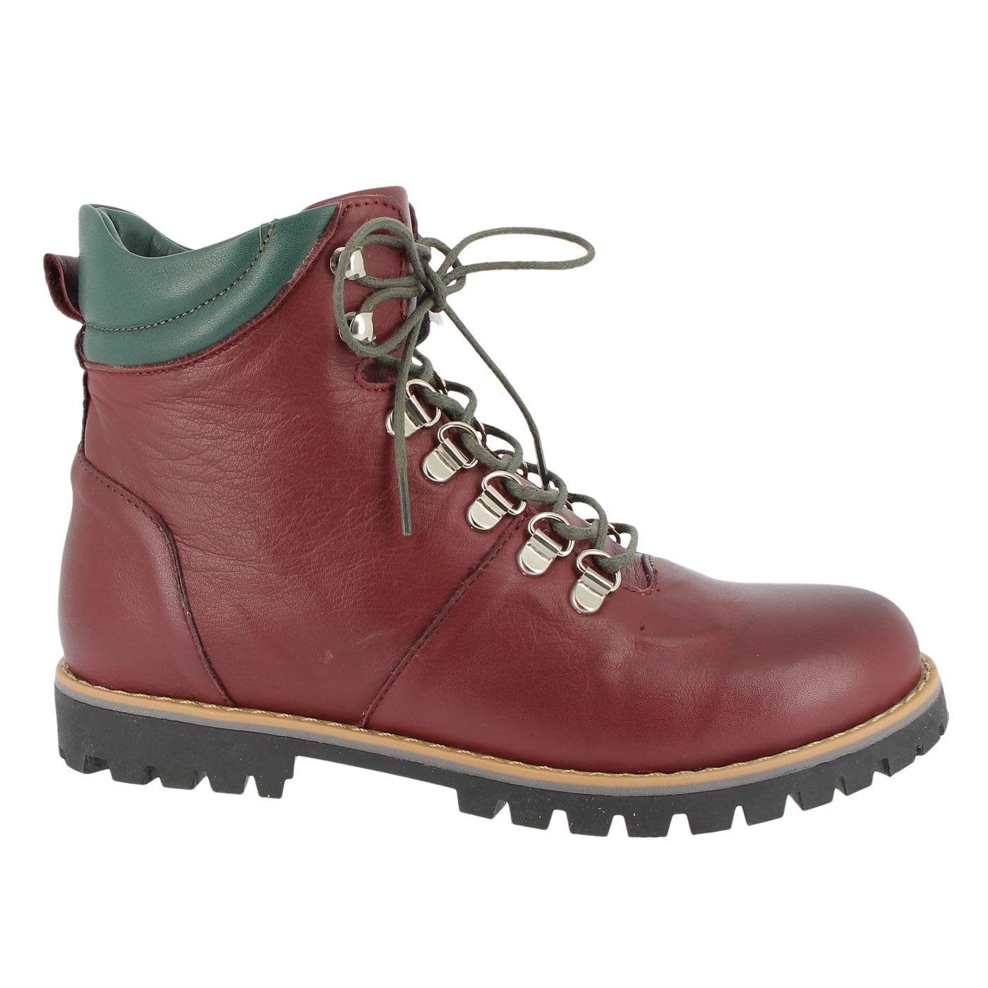 Andrea Conti Women's Fashion Boot, Burgundy Bottle, 7.5 UK