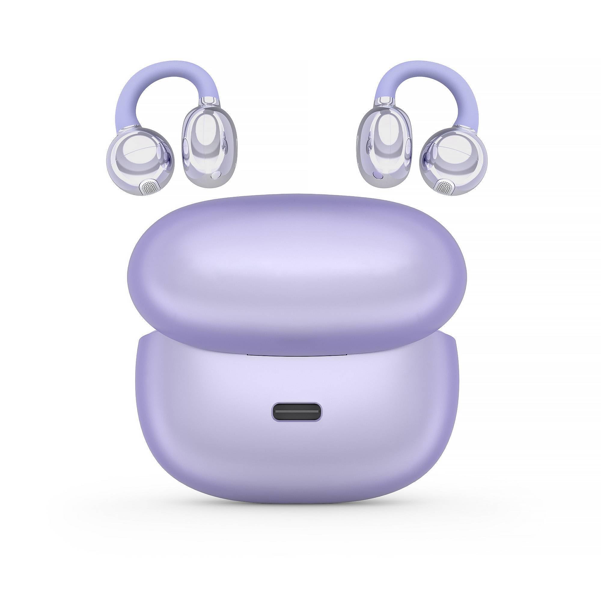 Energy Sistem Chicpods - Bezprzewodowe słuchawki Bluetooth z przewodnictwem kostnym - bateria 23H, redukcja szumów podczas połączeń, wodoszczelność IPX4, wygodne i elastyczne