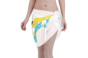 Virgin Islands Flag Women's Beach Cover Up / Sarong