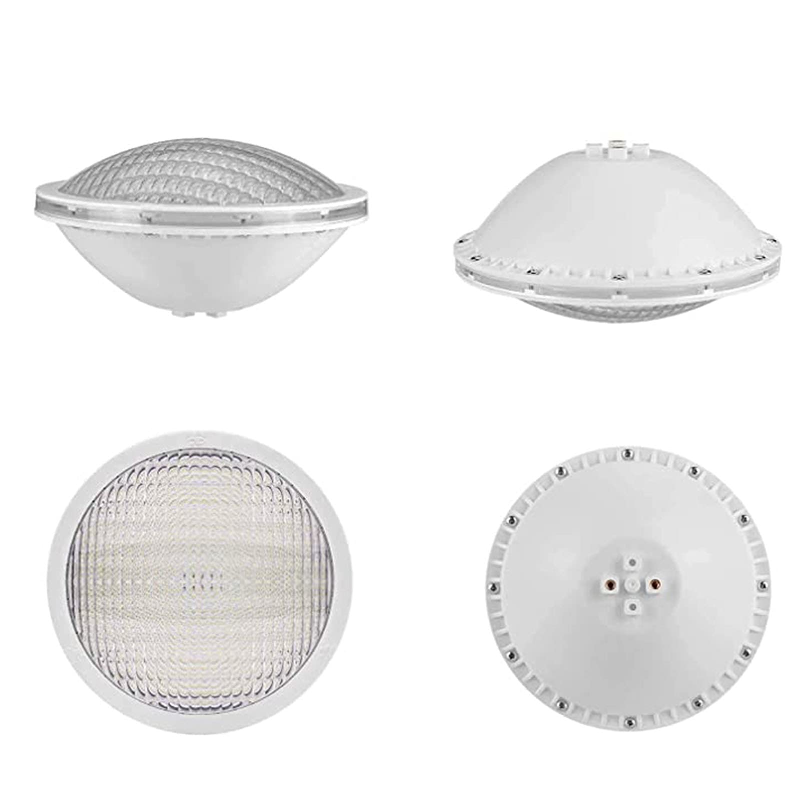 AWSAD LED Poolbeleuchtung PAR56IP68 Wasserdicht 12VAC/DC Poolbeleuchtung Wird in Teichen, Schwimmbädern Verwendet (Color : Warm Light, Size : 18W)
