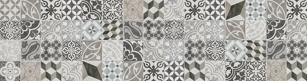 VINILIKO, Alfombra de Antique, Gris, 66x250 cm