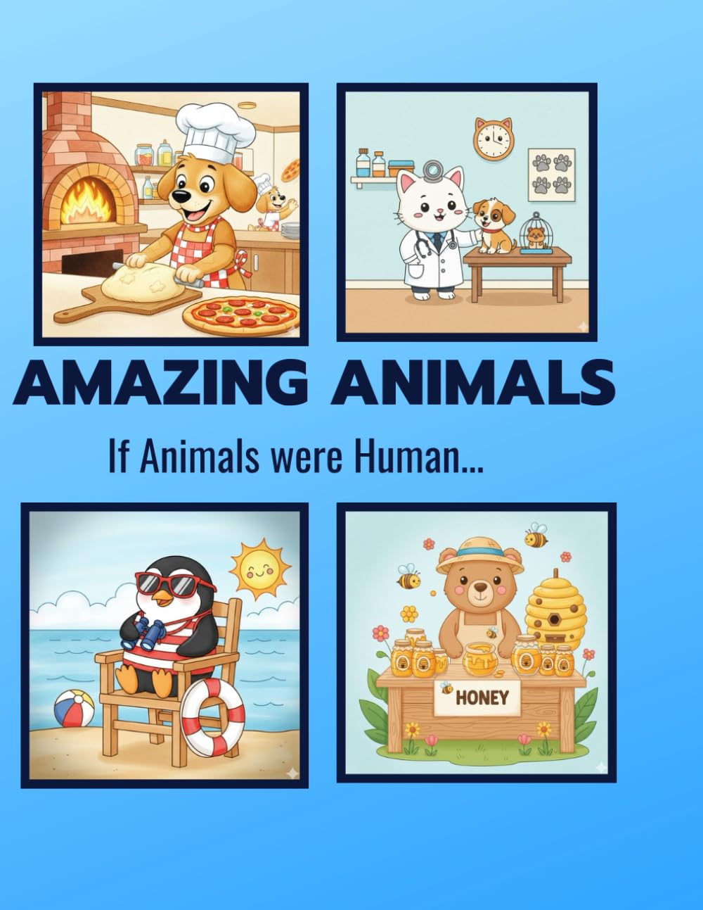 Amazing Animals: If Animals were Human...