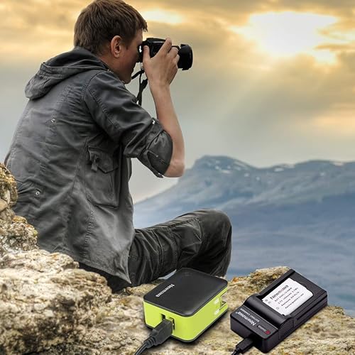 Miniatura 7 de Newmowa Batería EN-EL19 (paquete de 2) y kit de cargador USB para Nikon Coolpix S32, S33, S100, S2800, S3100, S3200, S3300, S3500, S3600, S3700,