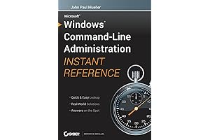 Windows Command Line Administration Instant Reference