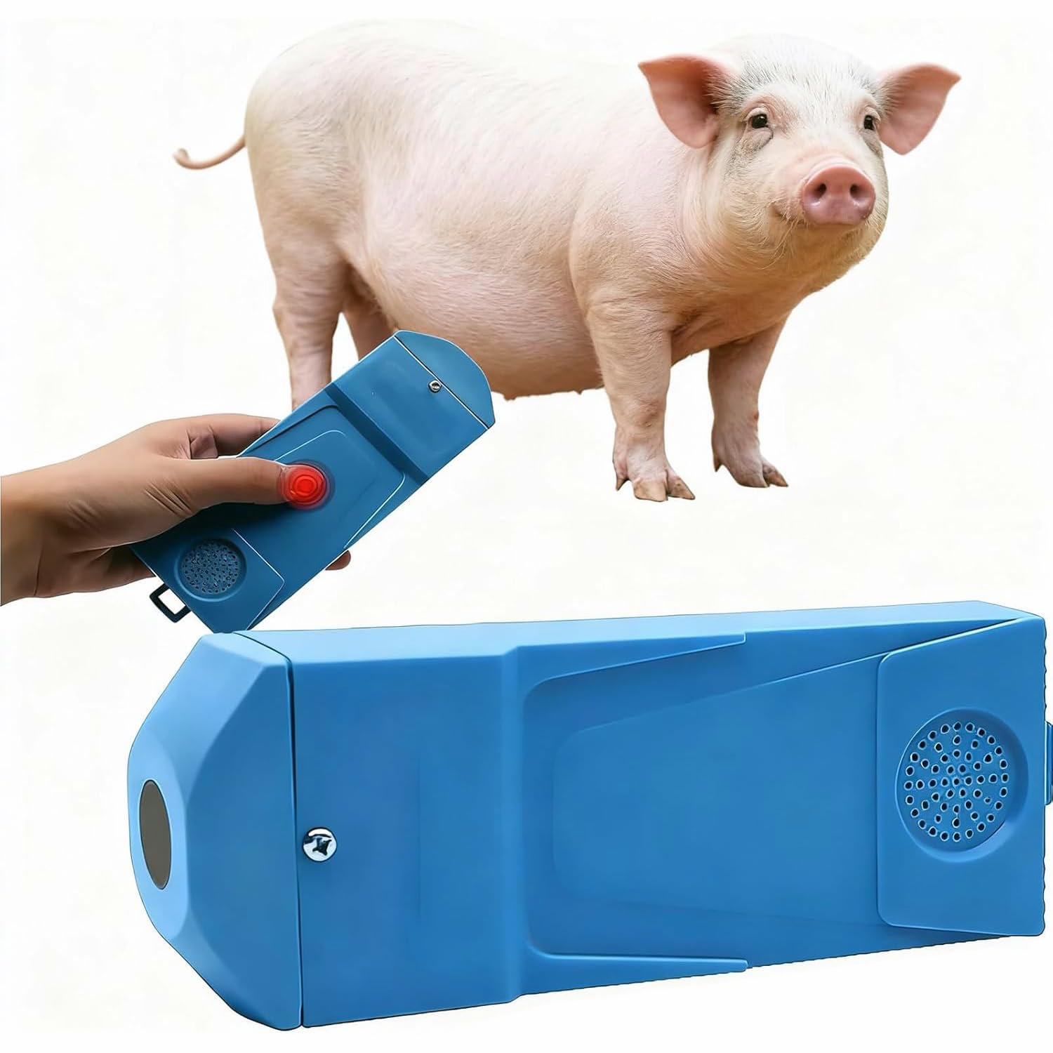 Tester Portatile Per La Gravidanza Dei Suini, Rilevatore Veterinario Di Gravidanza, Con Sonda a Ultrasuoni Impermeabile a 360° E Segnale Acustico Di Avviso, Apparecchio Diagnostico Veterinario Portati