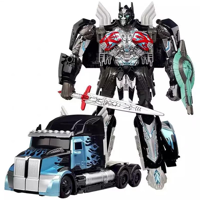 Image of DEFORMATION Black Mamba H8001-1B Commander Truck, Action Figure, ABS+Alloy, 9 Inch, Age 8Y+, Grey