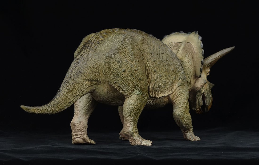 【アッキー】トリケラトプス（海洋堂）メガソフビアドバンス 箱入り未使用品 Amazon | 海洋堂 メガソフビアドバンス トリケラトプス 約370mm PVC製