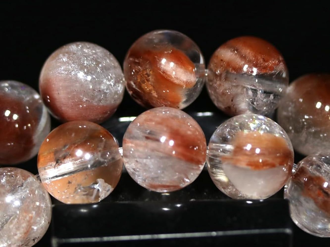 Amazon | [石流通センター] ブレスレット ラビットヘアルチルクォーツ