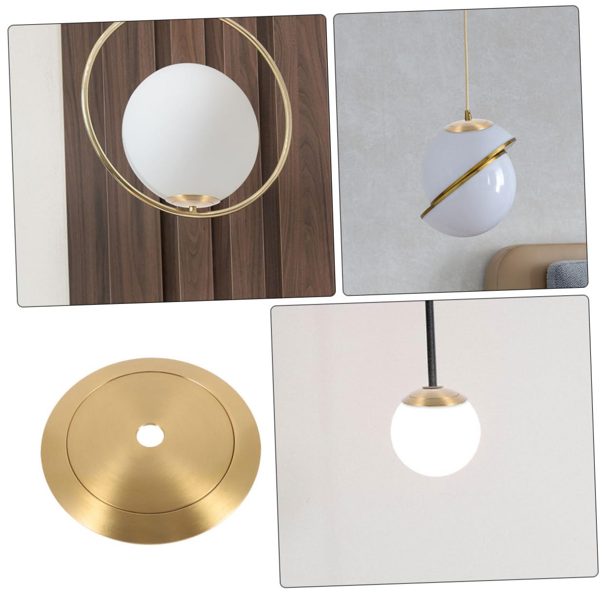 BUTIFULSIC 1 Set Lampshade Hardware Accessories Light Socket Retainer Ring Lock Socket Replacement Adapter Ring Collar Rings for Light Fixtures Lamp Socket Retainer Ring Lamp Shade Ring