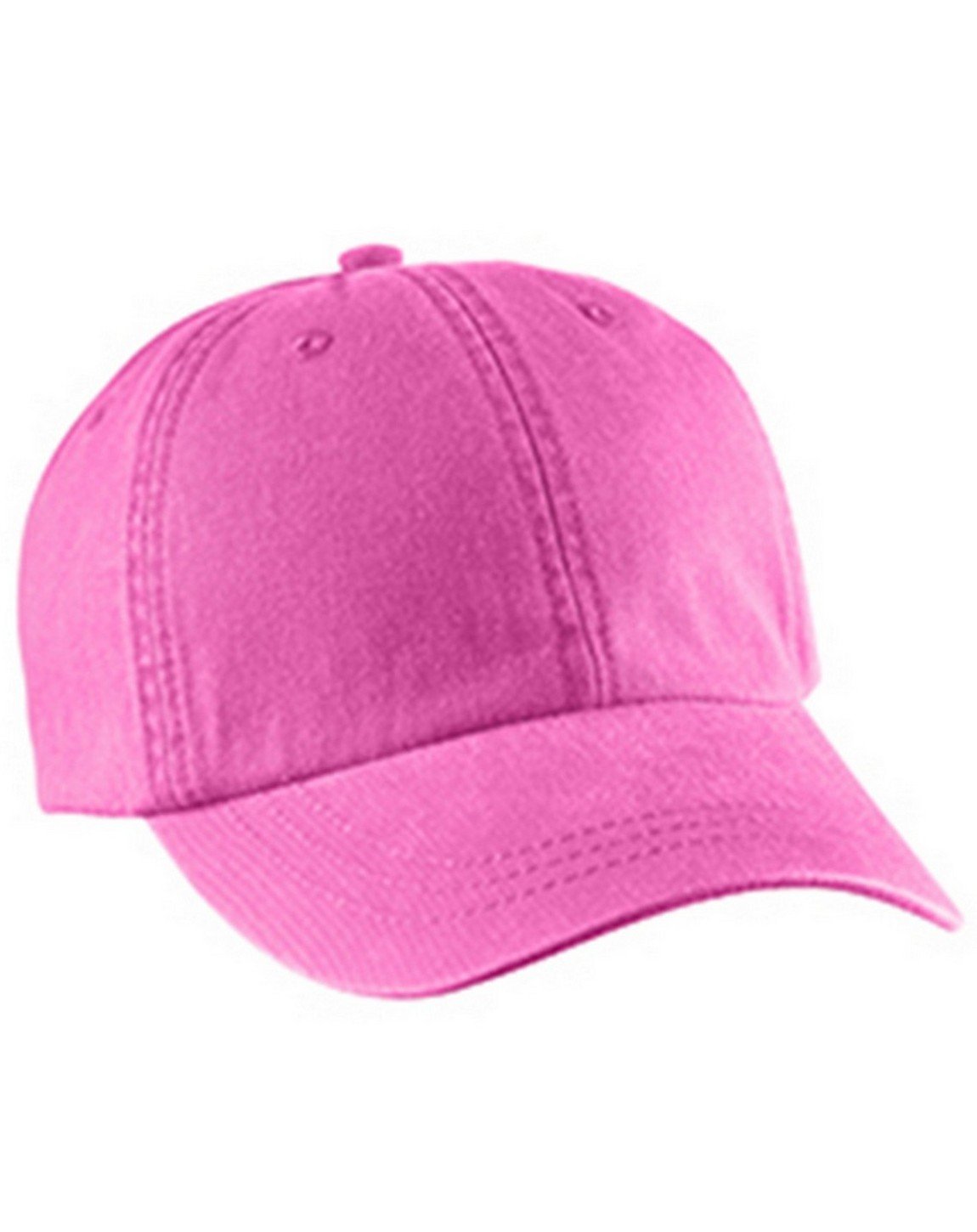 Casquette Optimum Cap Neon Pink rose fluo réglable AD969 LP101 - 2