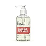 Clean Revolution Liquid Gel Hand Soap, Silky Rich Liquid, Quick Lather, Fast Rinsing, Contains Real Essential Oils (Geranium Mint) 8 Fl Oz