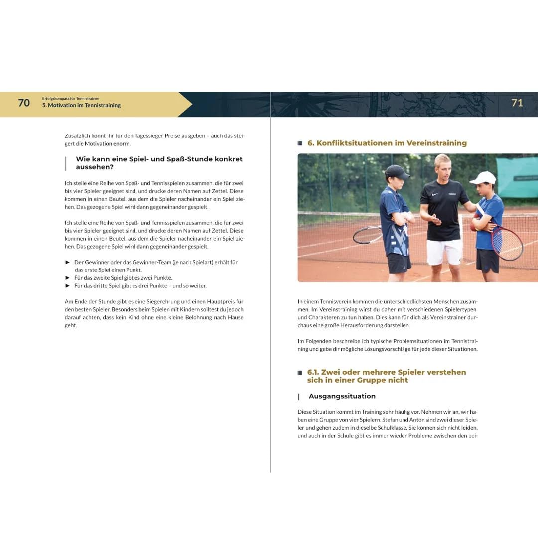 Erfolgskompass für Tennistrainer - Zielsicheres Vereinstraining in Theorie & Praxis - Tennisbuch von Martin Kares