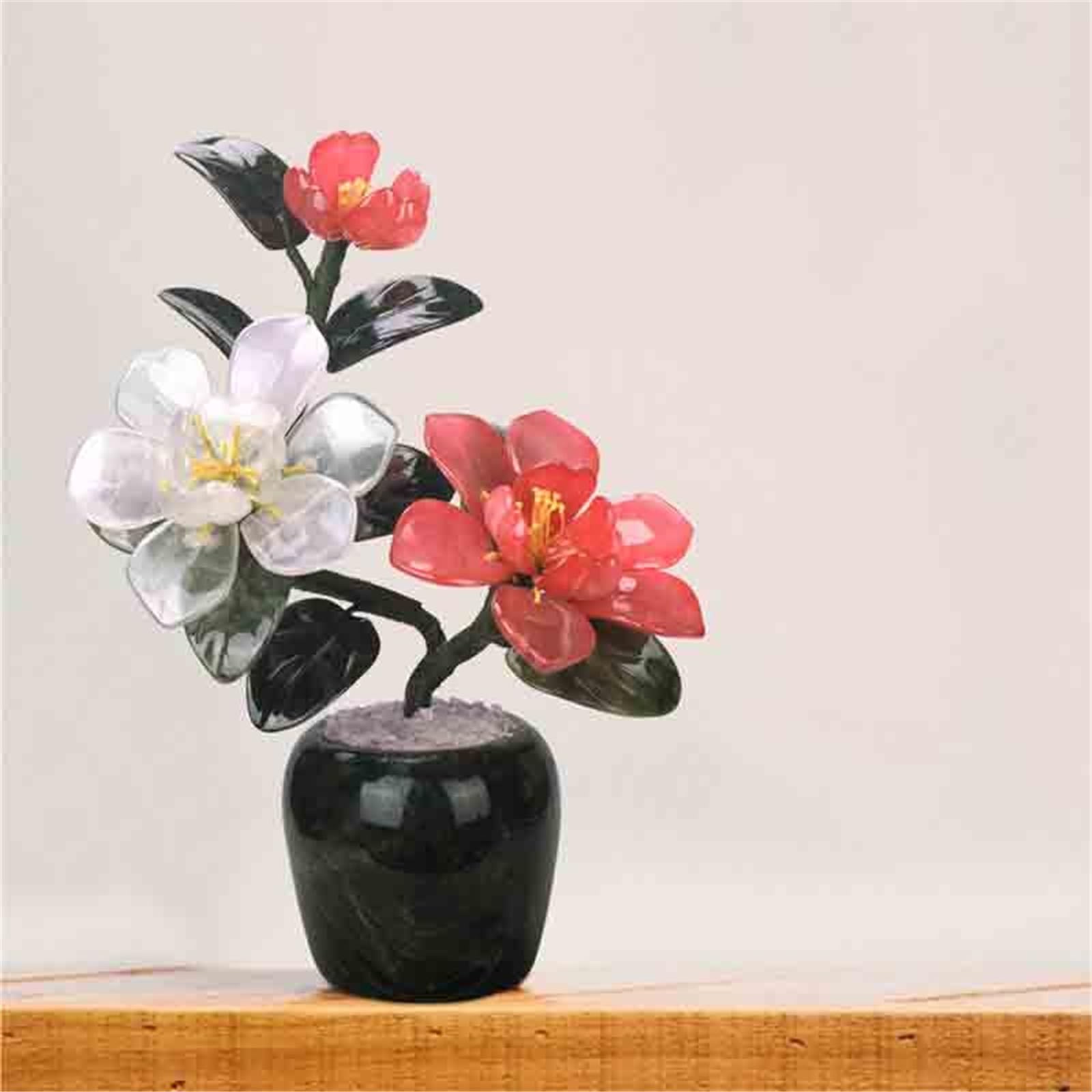 Bonsaï Artificiel Bonsaï de Jade, Fausses Plantes décoratives, Plante d'intérieur for Bureau, bonsaï Artificiel