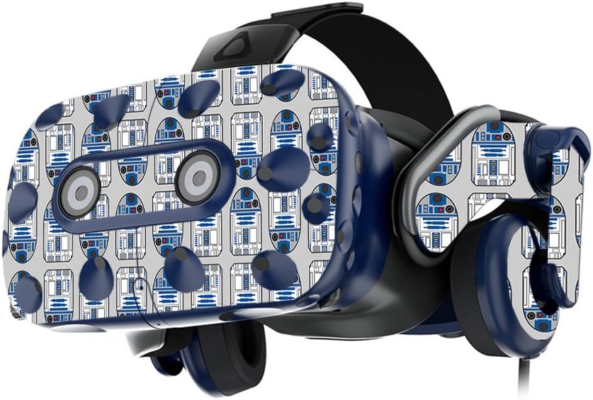 MIGHTY SKINS Compatible with HTC Vive Pro VR Headset - Galaxy Bots | Protective, Durable, and Unique Vinyl Decal wrap Cover | Easy to Apply, Remove, and Change Styles | Made in The USA