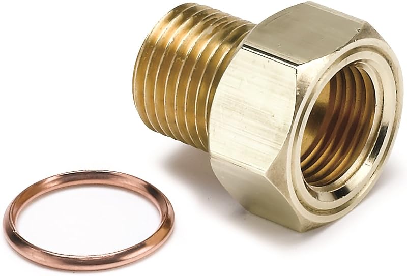 Adaptador métrico AUTO METER 2275 para sensor mecânico de temperatura – 1 unidade