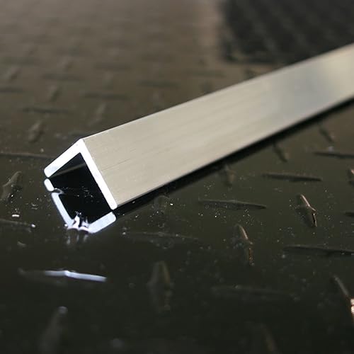 Miniatura 24 de M-D Building Products 58297 1-1/2 pulg. x 1-1/2 pulg. x 1/8 pulg. x 72 pulg. Molino Forma de Ángulo de Aluminio