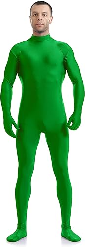 Aniler Chromakey Green Body Body Invisible Effects Background Chroma Keying Green Body Suit para fotografía de pantalla verde