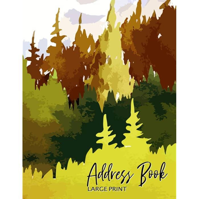 Buy Address Book Large Print Large Print Telelphone Address Book For Seniors Telephone