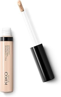 KIKO Milano Full Coverage Dark Circles Concealer 02 | High-Coverage Liquid Concealer For The Face And Eye Area