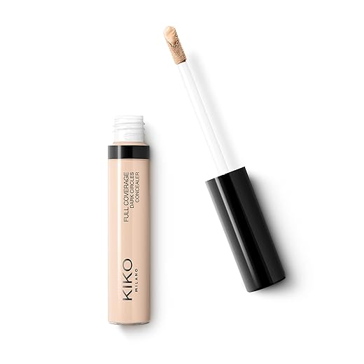 KIKO MILANO, Full Coverage Dark Circles Concealer, Corretivo Para Olhos, Cor