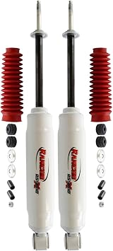 TrendsAuto Pair of RS5000X Series Front Shocks fits 1998 2003 Durango Dakota 4WD with 3 Lift | Improves Handling & Performance | Built to Last | Includes TrendsAuto Decal