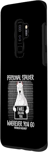 Miniatura 2 de Galaxy S9+ Dogo Argentino mug shot guilty dog Case