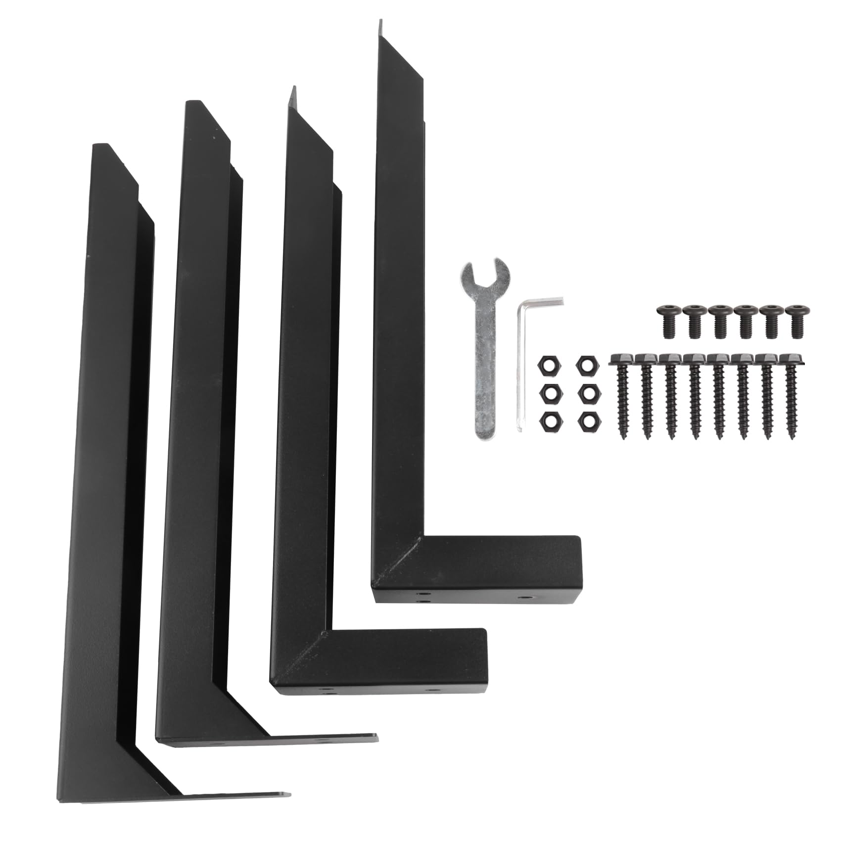 Littimoon Fence Post Repair Kit Heavy Duty Steel Fence Post Anchor Ground Spike Quick Fix Broken/Leaning Wood Posts Fixed Fence Posts