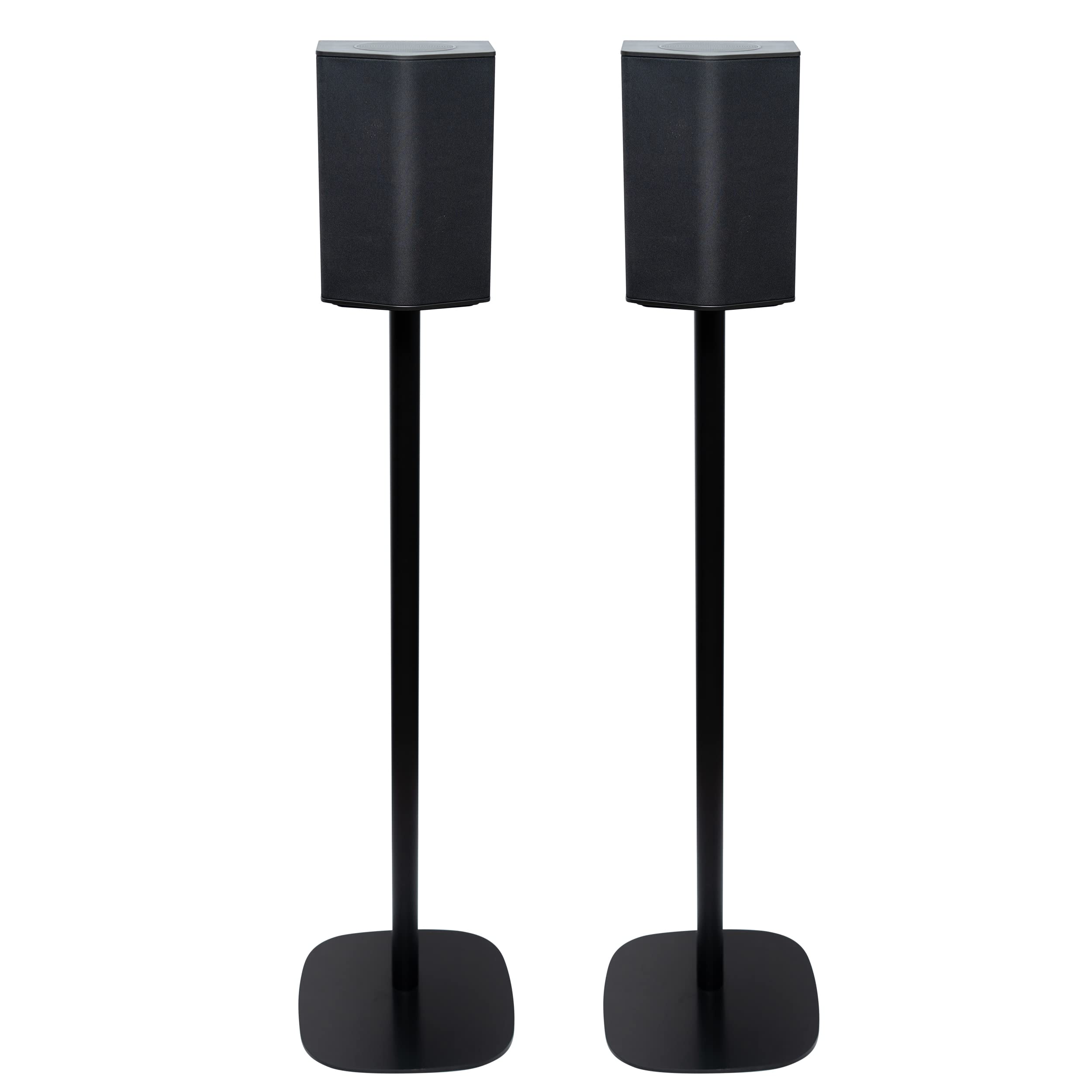 Vebos Lot de 2 pieds DS95TR noir - 100 cm - Compatible avec LG DS95TR