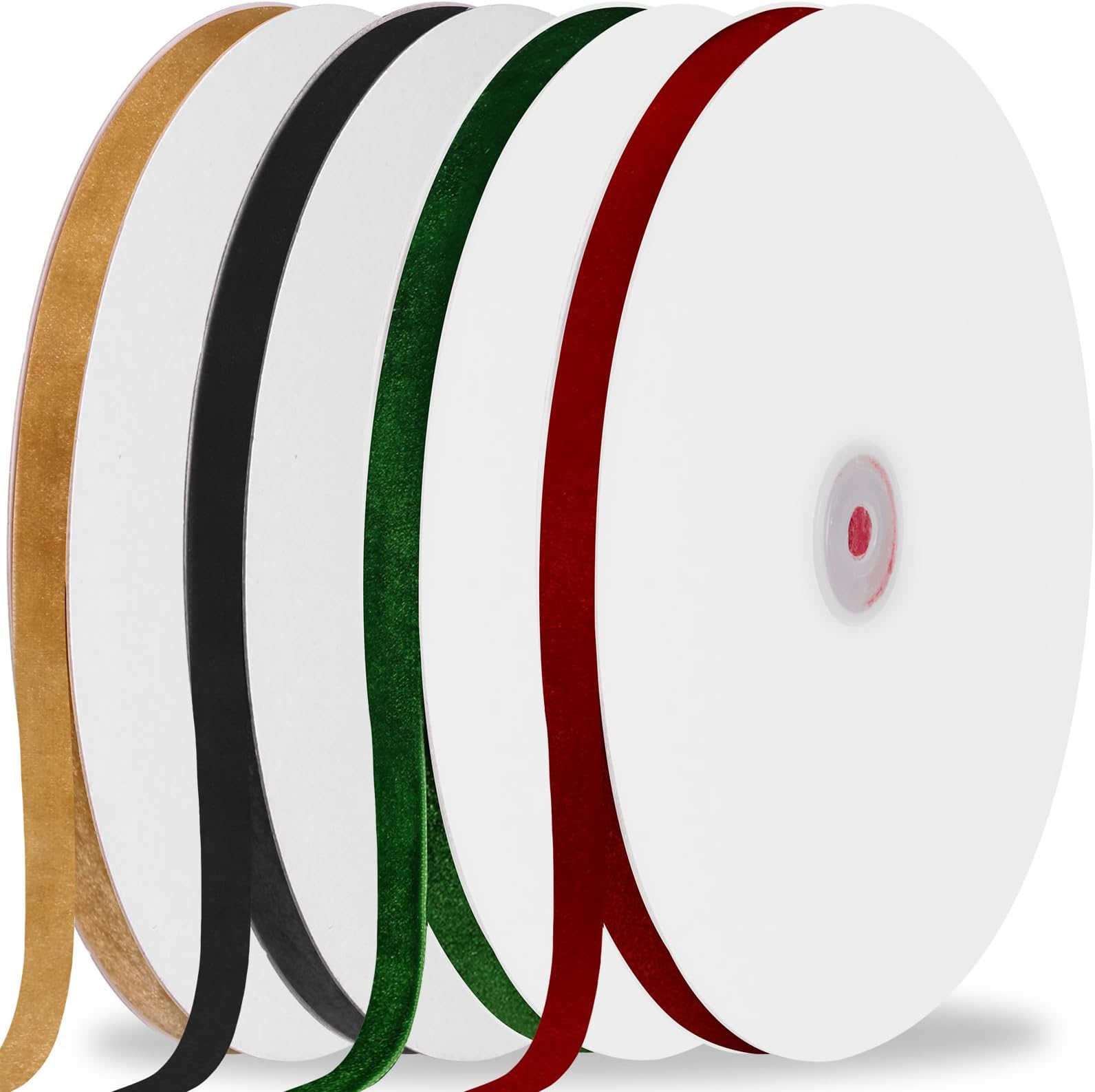 Amazon.com: Morex Ribbon Viviana Velvet Ribbon, 1/4 inch by 70 Yards ...