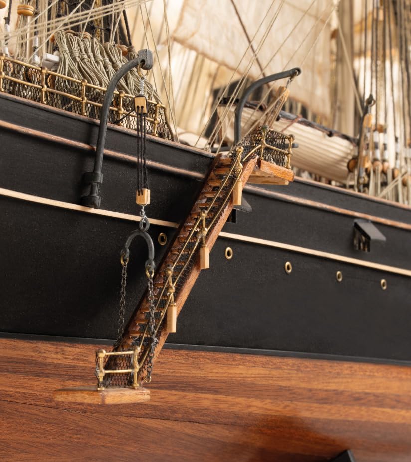 Artesanía Latina - Modellbausatz aus Holz - CUTTY SARK Tee-Clipper 1:84 - Modell 22800-N - Modellbausatz Expertenstufe