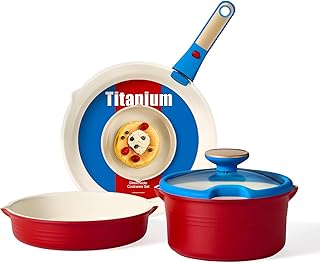 CAROTE Titanium Non-Stick Cookware Set