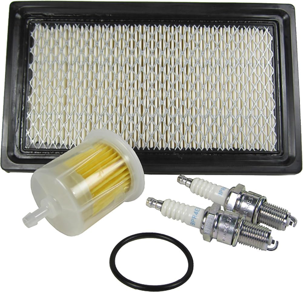 EZGO Marathon Gas Golf Cart Tune Up Kit (1991-1994) with Oil Filter Drive and Starter Generator Belt