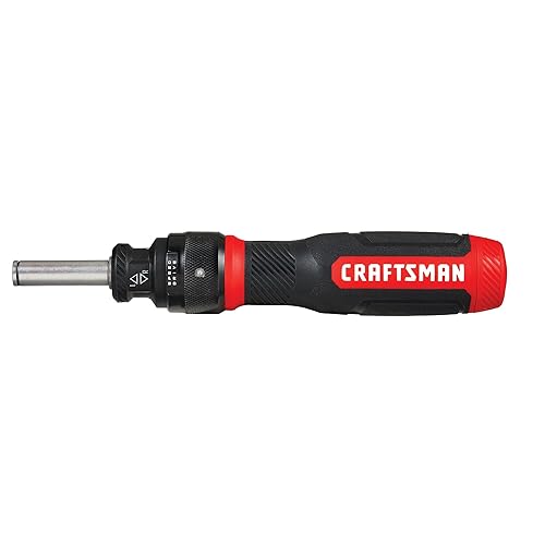 CRAFTSMAN Destornillador de engranaje, SpeedDrive, Bits de doble extremo de 2” incluidos, Mango sostiene hasta 6 bits (CMHT68129)