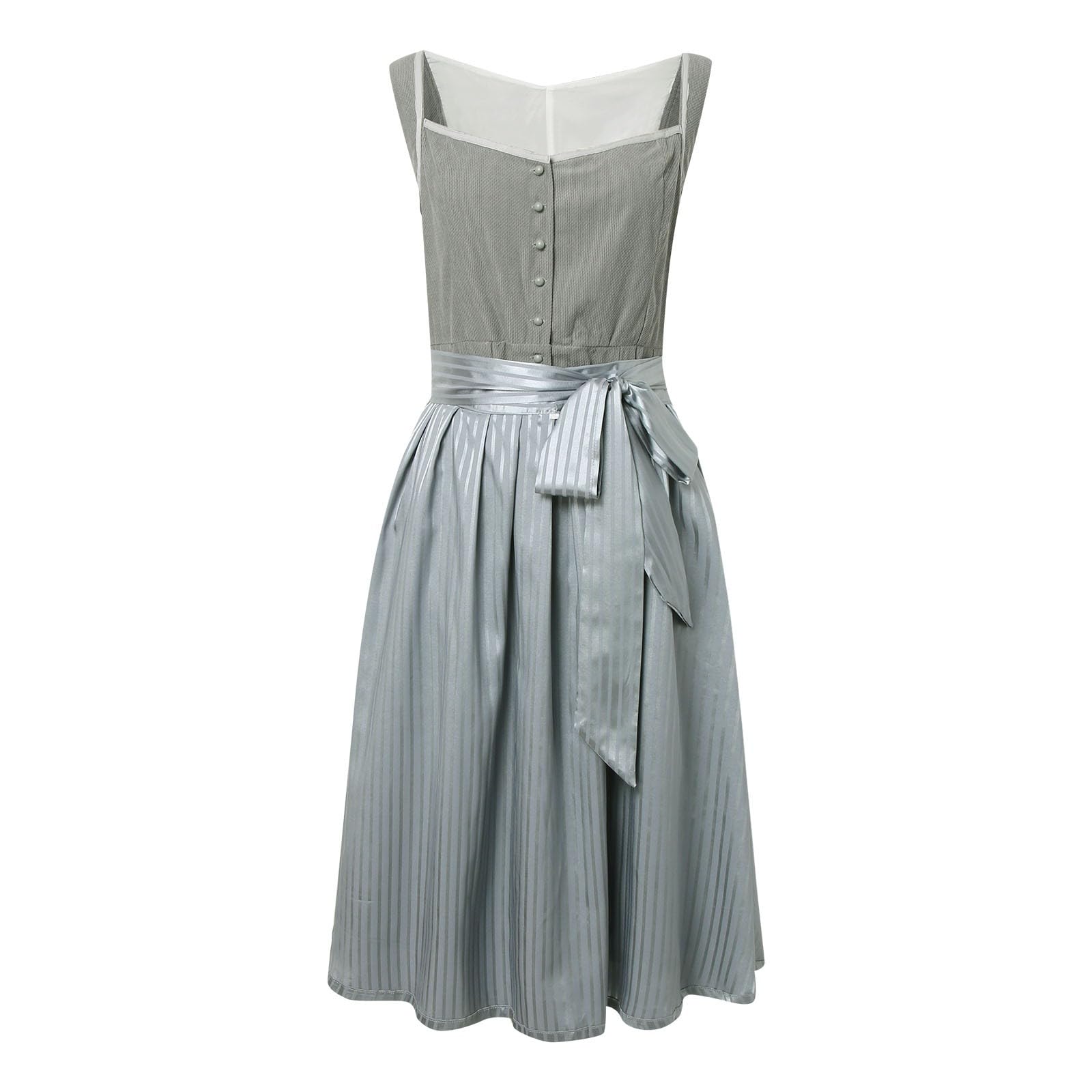 Dirndl Damen Retro Dirndlkleid Lang Trachtenkleid Trachtenmode Dirndl-Komplettsets Oktoberfest Outfit Festlich Dirndlbluse Dirndlschürze Große Größen Elegant Maxikleider