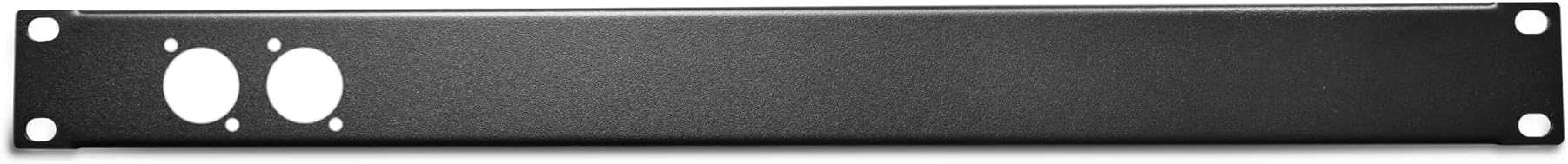 RP1U-2D Rack Panel with 2 D-Series Punch-Outs, 1U