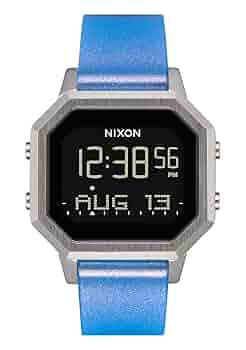 NIXON SIREN SS 腕時計 Siren Stainless Steel Watch | Rose Gold / Black | Digital