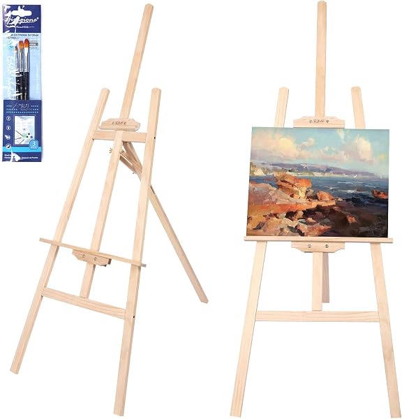 Caballete de pintura ajustable de 150 cm